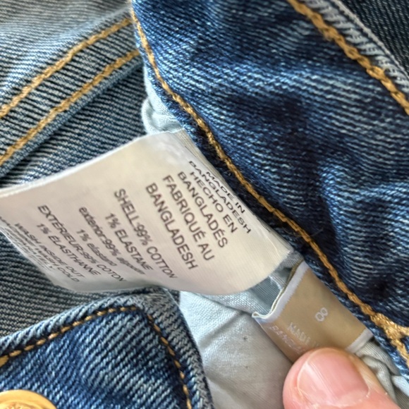Michael Kors Classic Denim Flare Jeans for Women - Picture 5 of 5